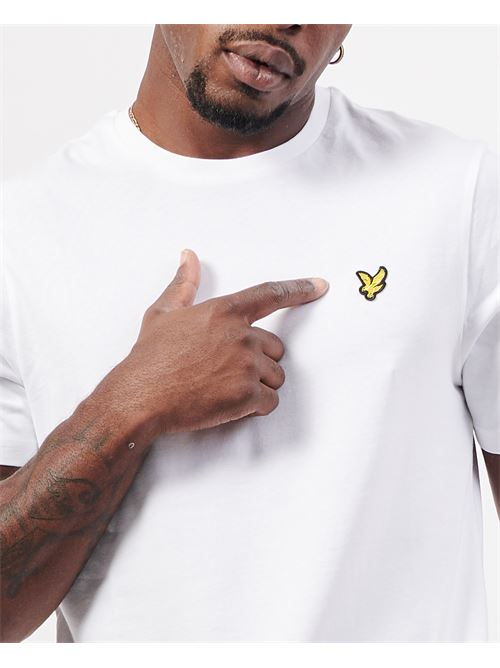 T-shirt basique ? col rond Lyle & Scott pour hommes LYLE & SCOTT | TS400VOG626